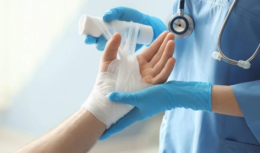 In-home wound care support